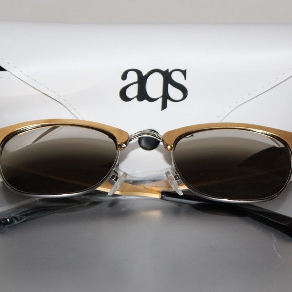 AQS MILO 49MM CLUBMASTER SUNGLASSES main image 6